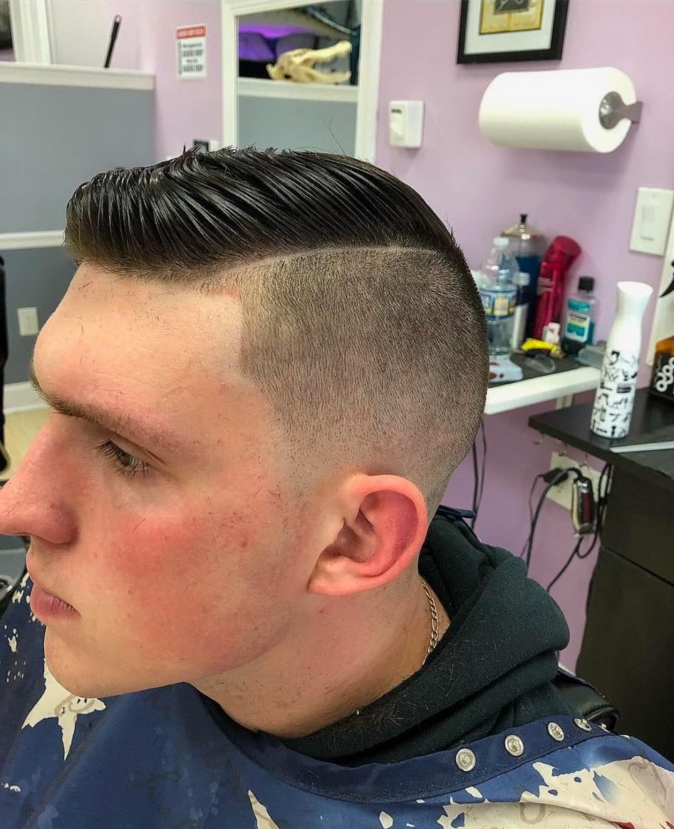 Inside Olde Tyme Family Barber Shop